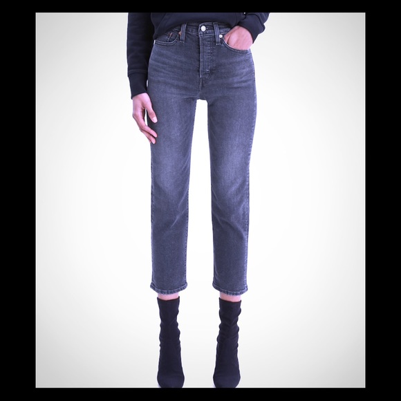 Levi's Denim - NWT Levi’s Wedgie Straight Jeans in Black Cyprus